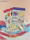 Vintage 2001 Spring & Summer Pixie Press the Accent-U-Art Collection Cardstock Cuts Set/6