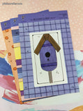 Vintage 2001 Spring & Summer Pixie Press the Accent-U-Art Collection Cardstock Cuts Set/6