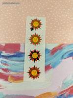 Vintage 1996 Mrs. Grossman's SHINY Sun Full Sticker Sheet, Unused
