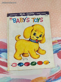Vintage 1966 Whitman Nontoxic Baby's First Book Baby's Toys Softcover