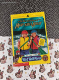 Vintage 1998 The New Adventures of Mary-Kate & Ashley: The Case of the Wild Wolf River Softcover