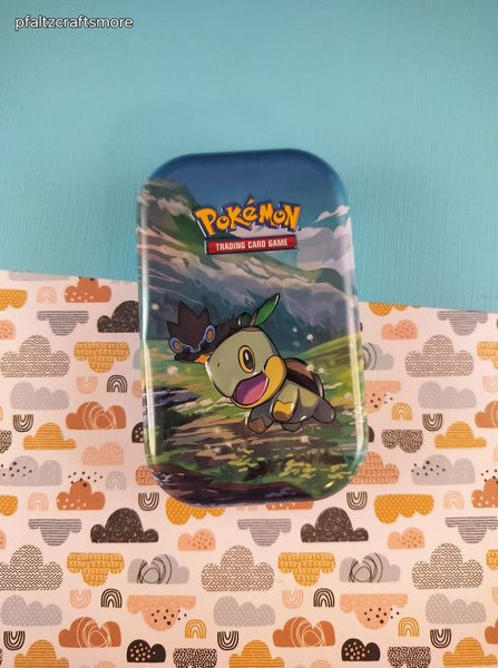 Pokemon TCG Miniature Tin Turtwig, Empty