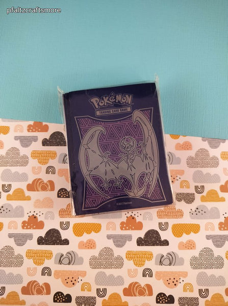 Pokemon TCG Decorative Card Sleeves; Lunala Sun & Moon Purple 65 Sleeves