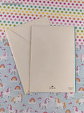 Vintage Froggy Happy Anniversary Couple Hallmark Greeting Card Clean & Unused