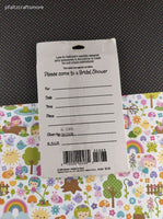 Vintage Hallmark Precious Moments Bridal Invitation Cards + Envelopes Set/8, New/Sealed