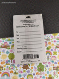 Vintage Hallmark Precious Moments Bridal Invitation Cards + Envelopes Set/8, New/Sealed