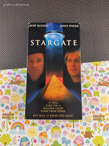 Vintage 1995 Stargate Live Entertainment VHS Tape