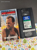 Vintage 1995 Die Hard w/a Vengeance + Making Of VHS Tapes Set/2