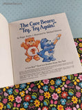Vintage 1985 1st Printing Care Bears: Try, Try Again! Random House Softcover
