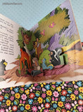 Vintage 1976 Walt Disney's Bambi's Big Day Miniature Pop-Up Book Soft/Hardcover