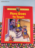 Vintage 1986 Town Mouse & Country Mouse Flora Goes to Town Hardcover, Like New