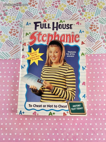 Vintage 1998 1st Printing Full House Stephanie: To Cheat or Not to Cheat Softcover