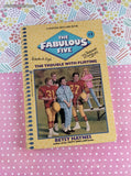 Vintage 1988 1st Printing The Fabulous Five: The Trouble with Flirting Softcover