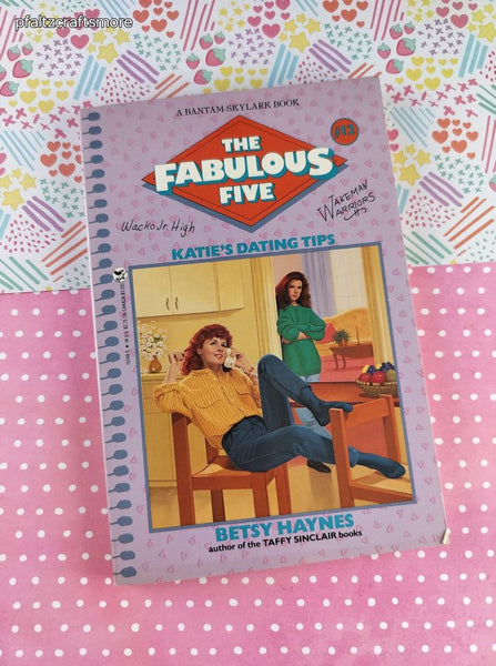 Vintage 1989 1st Printing The Fabulous Five: Katie's Dating Tips Softcover