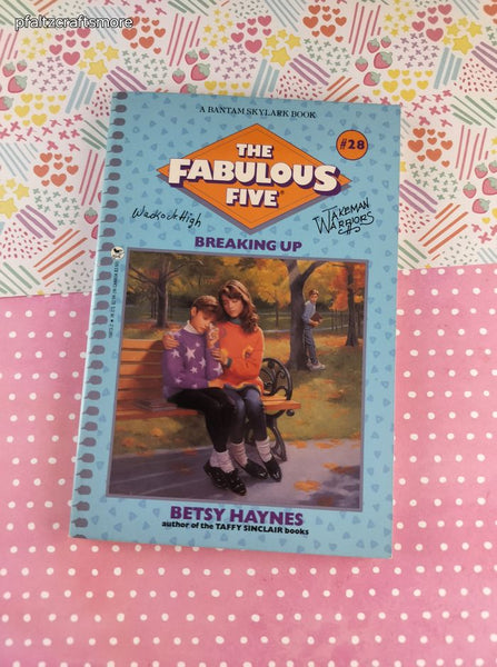 Vintage 1991 1st Printing The Fabulous Five: Breaking Up Softcover