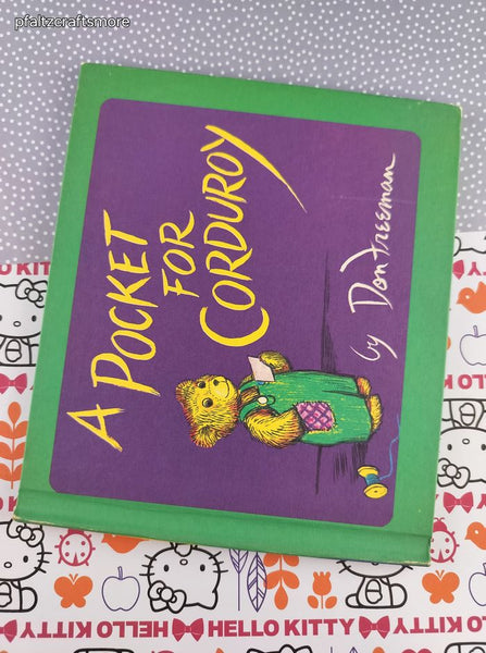 Vintage 1978 A Pocket for Corduroy Children's Choice Hardcover