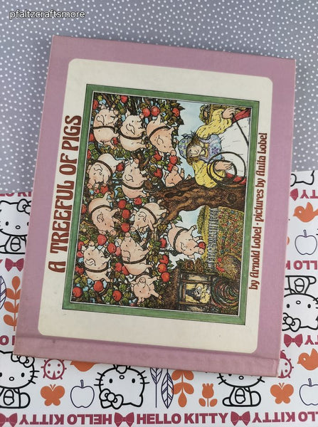 Vintage 1979 A Treeful of Pigs by Arnold Lobel Children's Choice Hardcover