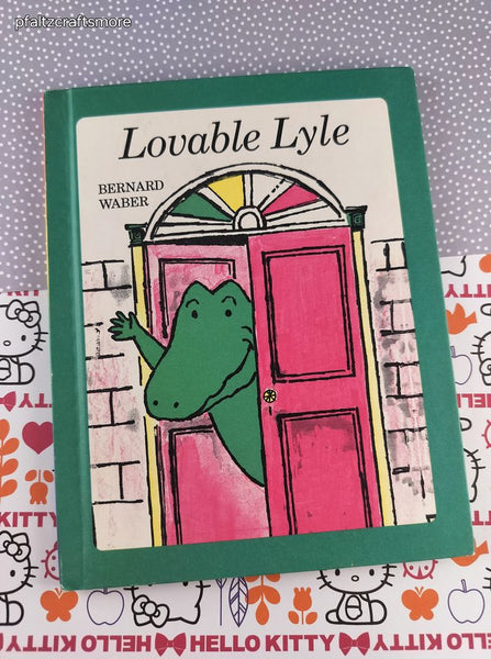 Vintage 1969 Lovable Lyle by Bernard Waber Children's Choice Hardcover