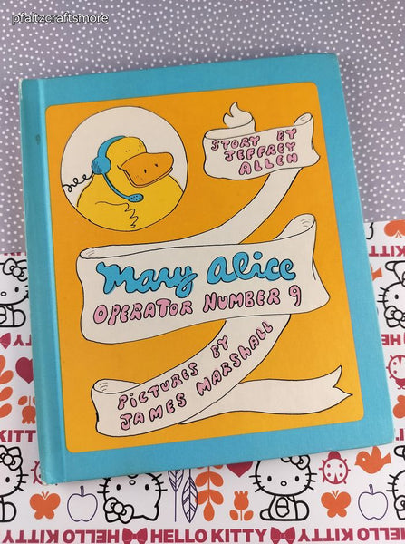 Vintage 1975 Mary Alice Operator Number 9 Children's Choice Hardcover
