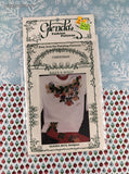 Vintage 1995 Glenda's Fashion Easy Iron-On Painting Patterns Christmas Balls & Holly NEW SEALED