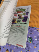 Vintage 1997 Parachute Press R.L. Stine Goosebumps #59, The Haunted School Softcover