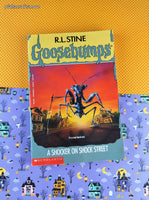 Vintage 1995 1st Printing R.L. Stine Goosebumps #35, A Shocker on Shock Street Softcover