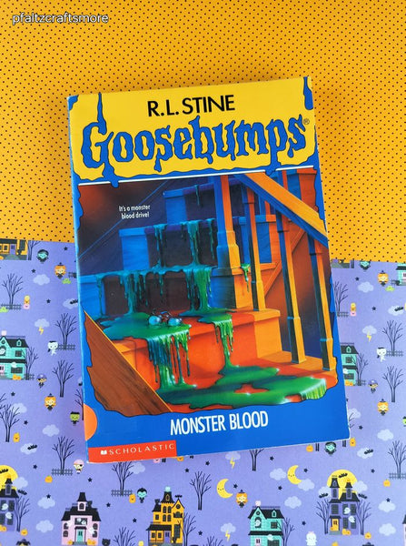 Vintage 1990's R.L. Stine Goosebumps #3, Monster Blood Softcover