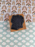 Vintage 1996 Art Impressions Noah's Ark Wooden Block/Rubber Stamp