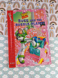 Vintage 2000 Disney's First Readers Toy Story Buzz and the Bubble Planet Hardcover