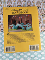 Vintage 1992 The Disney Party Handbook by Alison Boteler Softcover