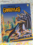 Vintage 1990's 1st Printing Look & Find Gargoyles Oversized Hardcover