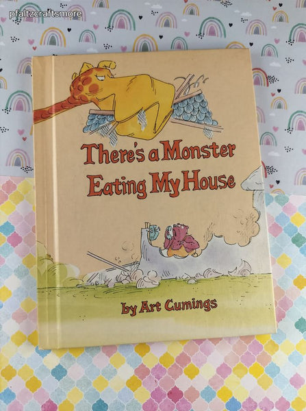 Vintage 1981 1st Printing There's a Monster Eating My House Parents Magazine Press Hardcover
