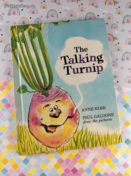 Vintage 1979 1st Printing The Talking Turnip Parents Magazine Press Hardcover