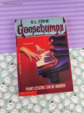 Vintage 1990's R.L. Stine Goosebumps #13, Piano Lessons Can Be Murder Softcover