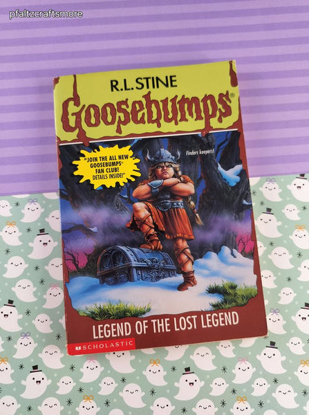 Vintage 1996 1st Printing R.L. Stine Goosebumps #47, Legend of the Lost Legend Softcover