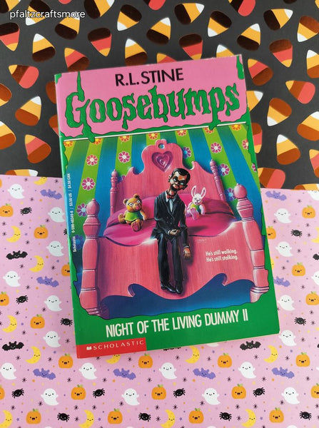Vintage 1995 1st Printing R.L. Stine Goosebumps #31, Night of the Living Dummy II Softcover