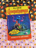 Vintage 1995 1st Printing R.L. Stine Goosebumps #34, Revenge of the Lawn Gnomes Softcover