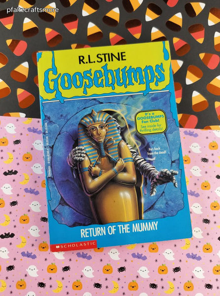 Vintage 1994 1st Printing R.L. Stine Goosebumps #23, Return of the Mummy Softcover