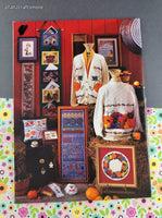 Vintage October 1993 Just CrossStitch Crafting Holiday Christmas Softcover Magazine