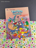 Vintage 1992 Golden Book: Tiny Toon Adventures, Happy Birthday Babs! Softcover