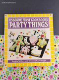Vintage 1987 Usborne First Cookbooks: Party Things, Softcover