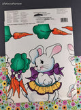 Vintage No-Sew Fabric Applique by Daisy Kingdom #C104-1001-002 Carrot Talk NEW