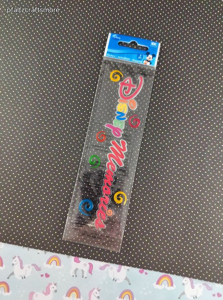 Walt Disney's Disney Memories 3-Dimensional Sticker Pack, New/Sealed