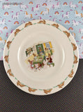 Vintage 1990's Bunnykins Baking in the Kitchen 1936 Royal Doulton 8" Plate