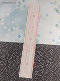 Vintage 1997 Mrs. Grossman's Design Lines Black White Stripes Dots Borders Large Full Sticker Sheet, Unused