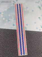 Vintage 1997 Mrs. Grossman's Design Lines Stars & Stripes Dots Borders Large Full Sticker Sheet, Unused