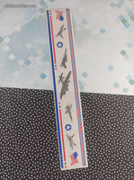 Vintage 1997 Mrs. Grossman's Design Lines US Air Force Borders Large Full Sticker Sheet, Unused