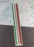 Vintage 1998 Mrs. Grossman's Design Lines Pathways Borders Large Full Sticker Sheet, Unused