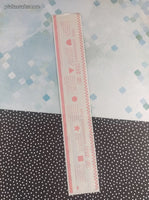 Vintage 1997 Mrs. Grossman's Design Lines White Pink Wedding Flowers Borders Large Full Sticker Sheet, Unused