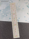 Vintage 1997 Mrs. Grossman's Design Lines White Pink Wedding Flowers Borders Large Full Sticker Sheet, Unused